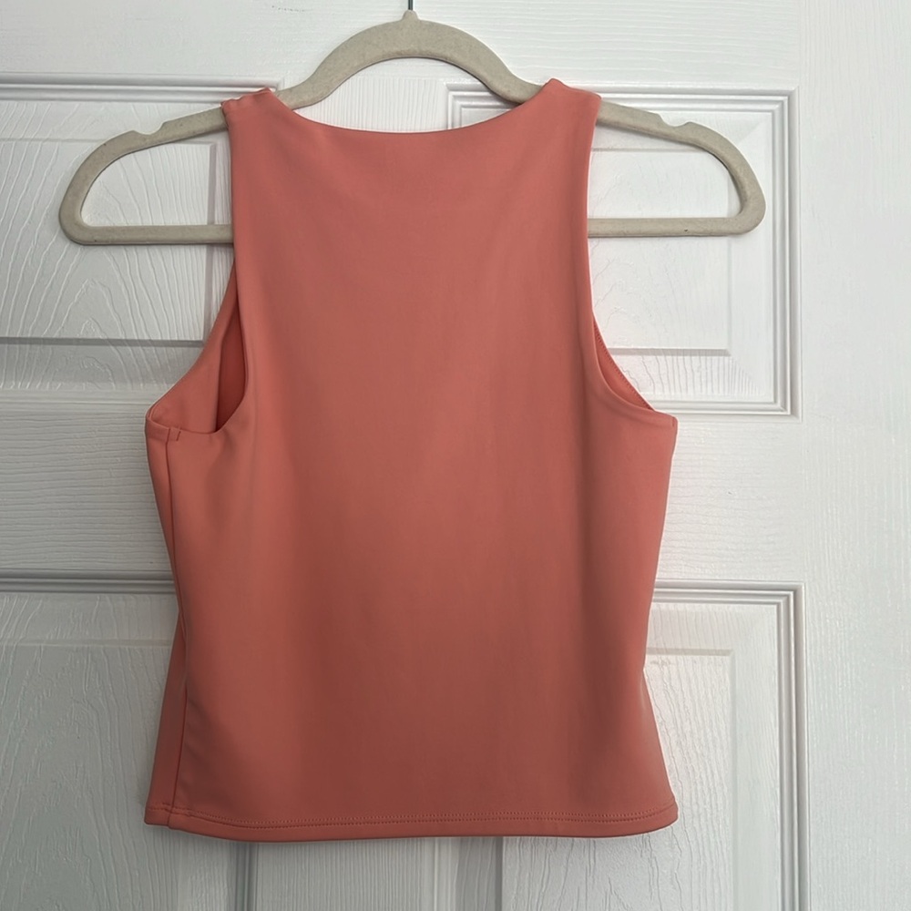 Express Body Contour High Neck Top - Picture 3 of 4